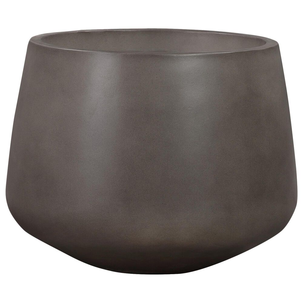 Blue River Amethyst Medium Patio Planter in Gray, , large