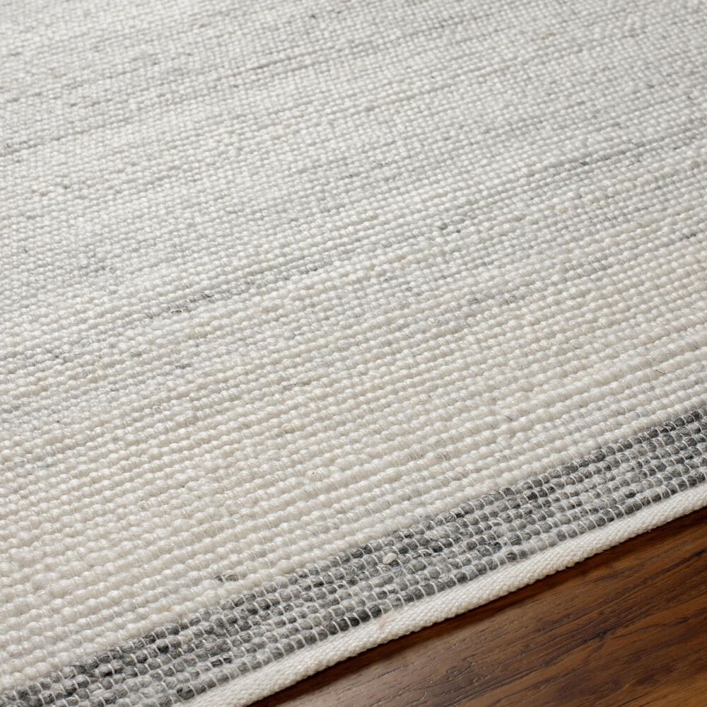 Surya Florentina Off-White, Charcoal and Light Slate 10&#39; x 14&#39; Area Rug, , large