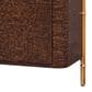 Theodore Alexander Kesden Sideboard with Leg in Pyramid Brown and Satin Brass, , large