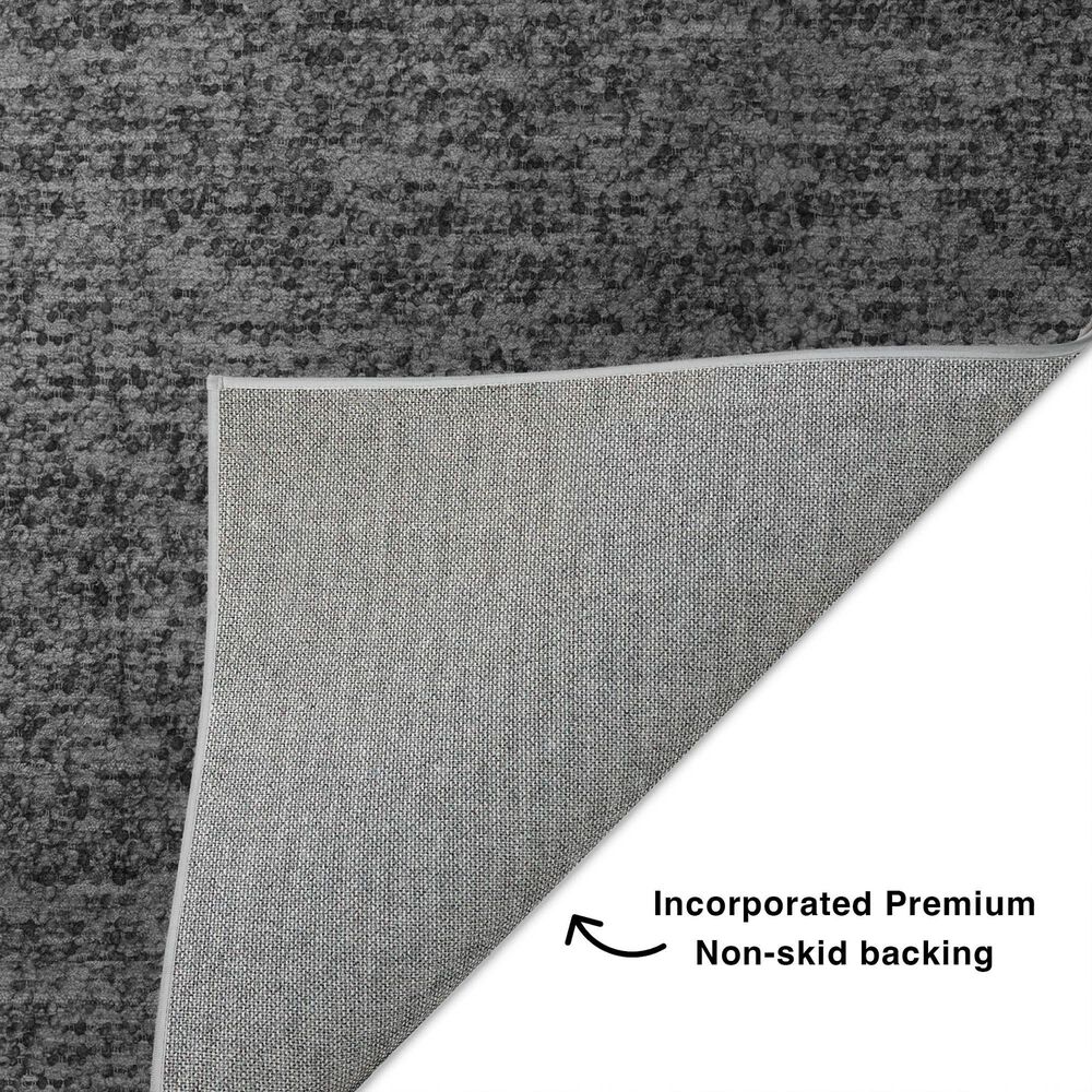 Dalyn Rug Company Voyage VY2 Charcoal 3' x 5' Area Rug, , large