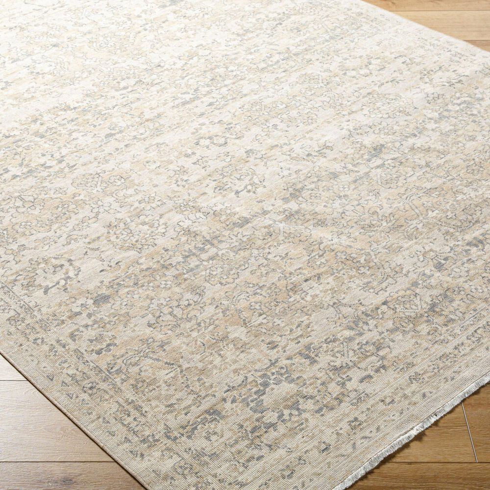 Surya Once Upon a Time Light Gray, Gray, Ivory, Tan and Light Brown 7'10" x 9'10" Area Rug, , large