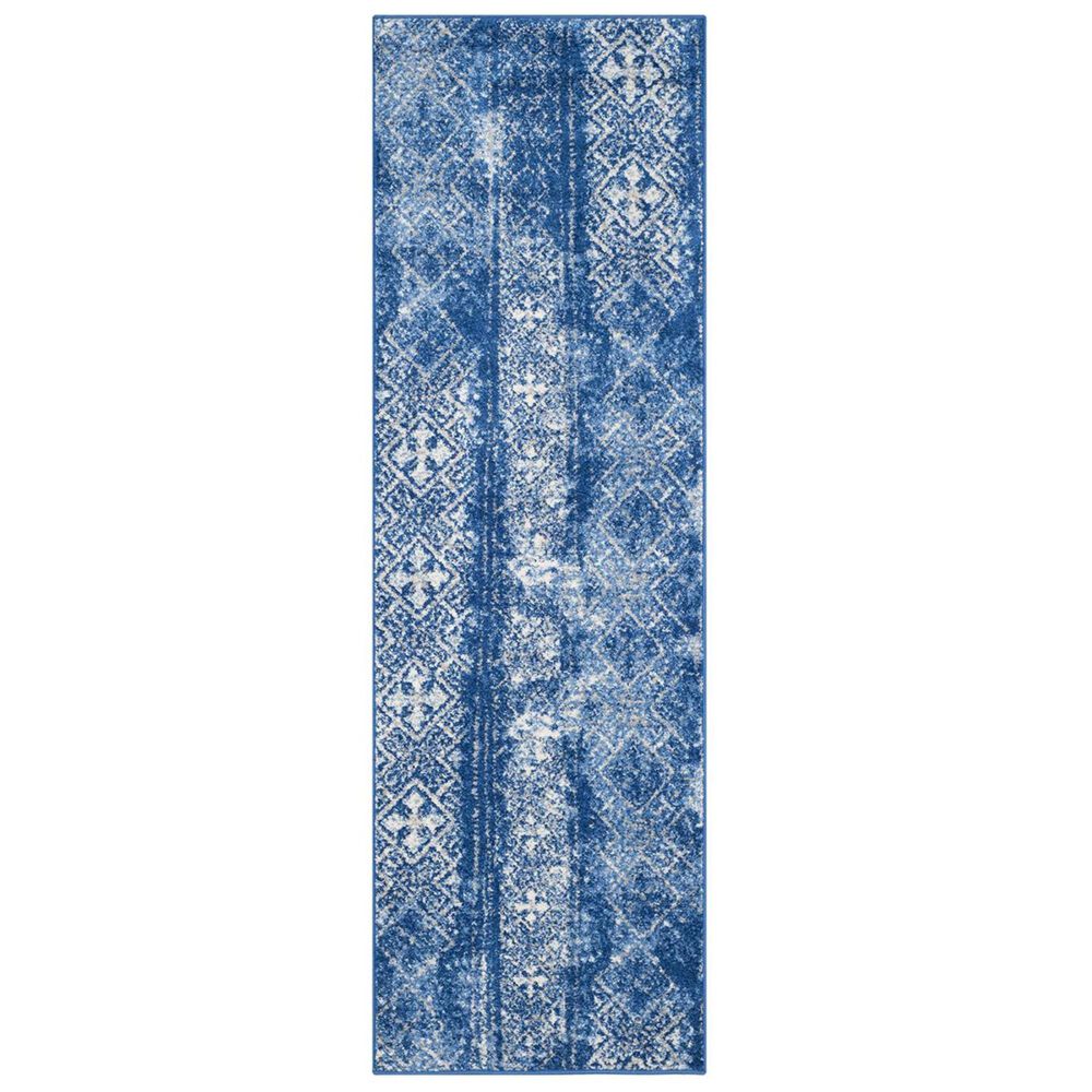 Safavieh Adirondack ADR111F-210 2&#39;6&quot; x 10&#39; Silver/Blue Runner, , large