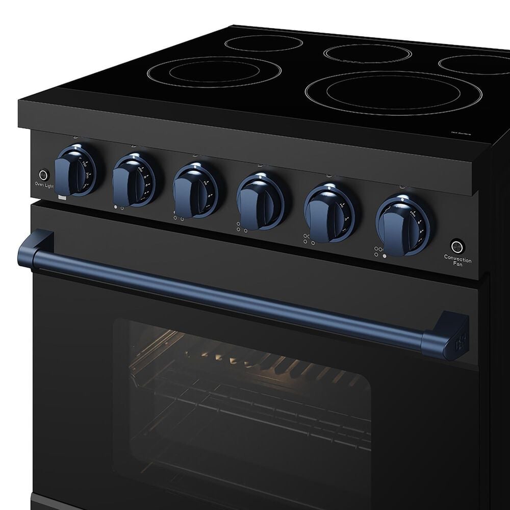 Thor Kitchen Gordon Ramsay 30" Eletric Range Color Kit in Navy Blue, , large