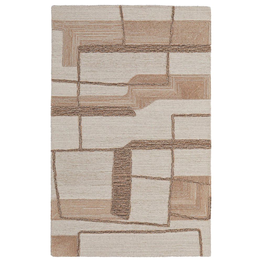 Feizy Pollock 8" x 10" Ivory and Beige Area Rug, , large