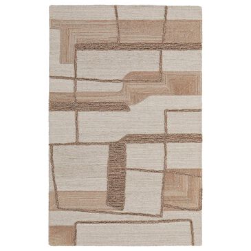Feizy Pollock 8" x 10" Ivory and Beige Area Rug, , large