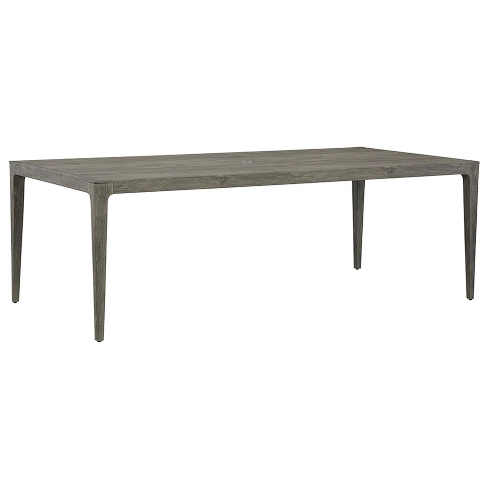 Venture Lenox Hill Patio Rectangular Dining Table in Quarry Grey - Table Only, , large