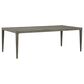 Venture Lenox Hill Patio Rectangular Dining Table in Quarry Grey - Table Only, , large