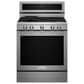 KitchenAid 4pc Kitchen Package with Refrigerator, Range, Microwave, and Dishwasher in Stainless Steel, , large