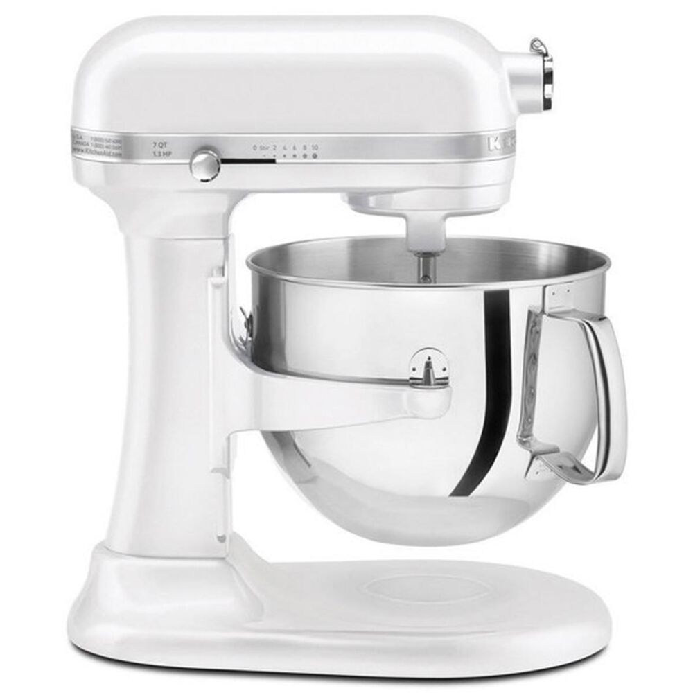 KitchenAid Pro Line Series 7 Quart Bowl-Lift Stand Mixer in Frosted Pearl White, , large
