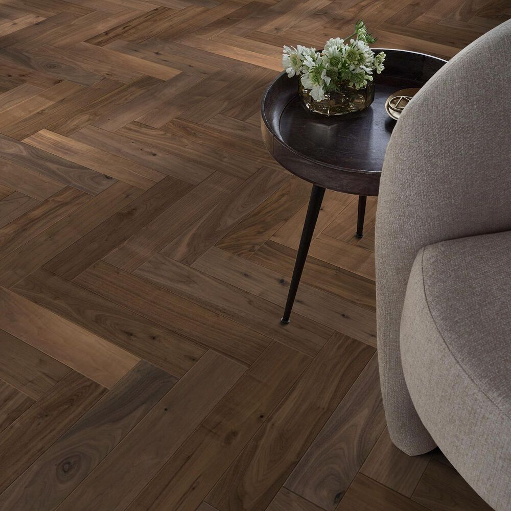 Anderson Tuftex Revival Walnut Herringbone Era Engineered Hardwood, , large