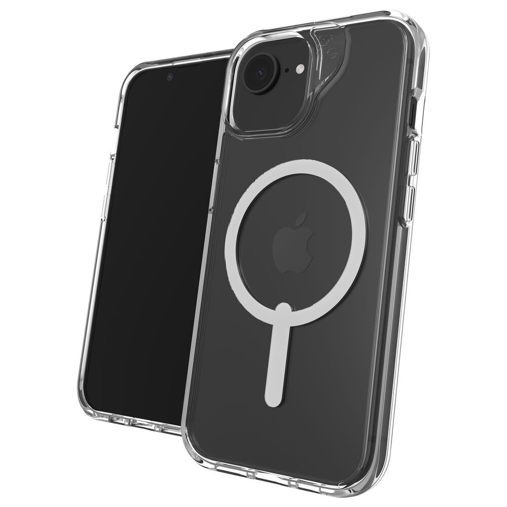 Zagg Crystal Palace Snap MagSafe Case for Apple iPhone 16e/15/14/13 in Clear, , large