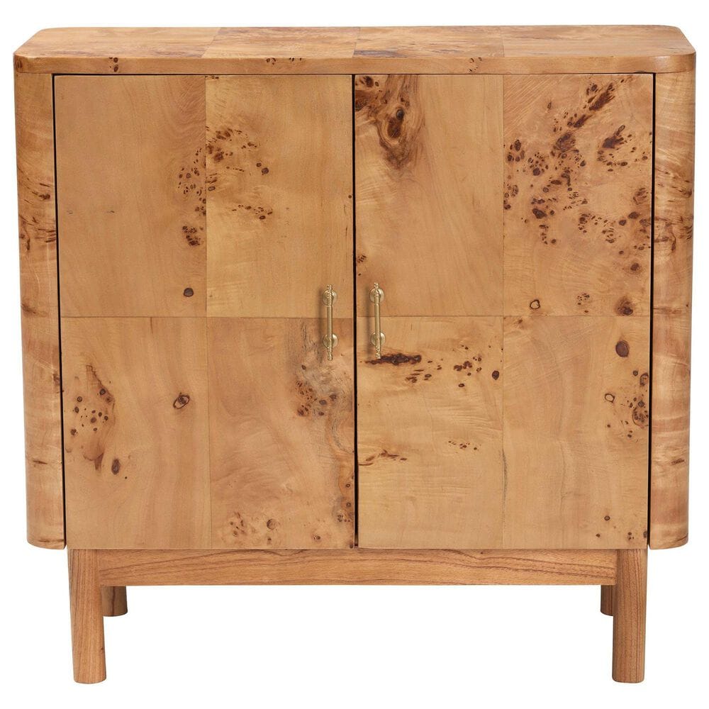 Baxton Studio Latika Storage Cabinet in Natural, , large