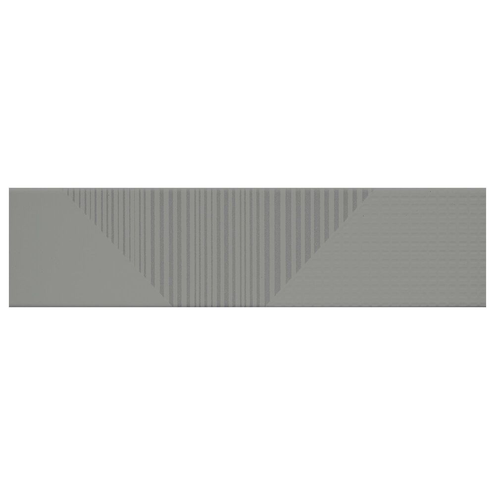 Emser Express Aglow Gray 3" x 12" Ceramic Tile, , large