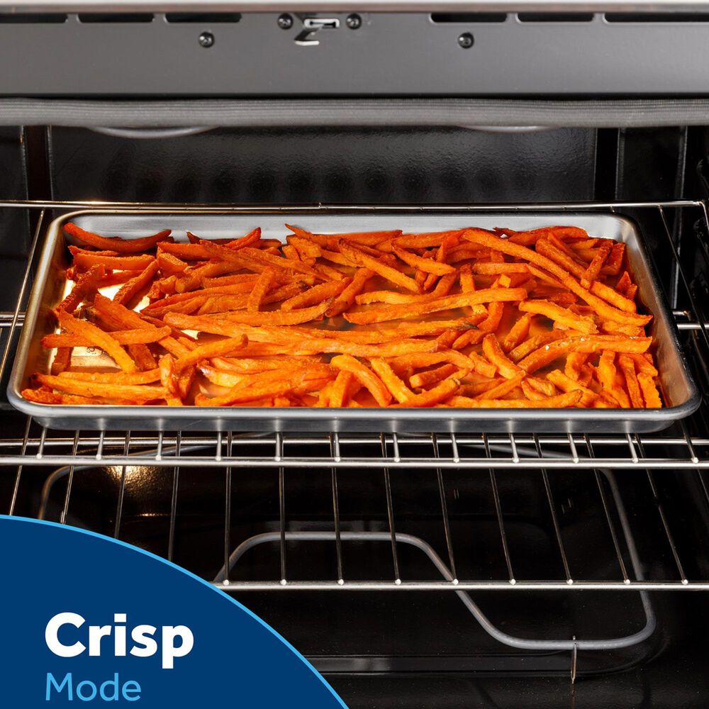 GE Appliances 30" Slide-In Electric Range with Crisp Mode in White, , large