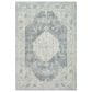 Surya Avellino 6"7" x 9"2" Light Beige, Gray, Pale Blue, Deep Teal, Tan, Light Olive and Denim Area Rug, , large