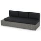Noble House Puerta Patio Sofa in Gray, , large