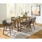 Millenium Cabalynn Counter Dining Table and 6 Stools in Two Tone, , large