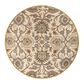 Surya Caesar CAE-1012 4" Round Gray, Beige and Camel Area Rugs, , large