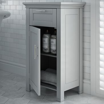 RiverRidge Home Somerset Single Door Floor Cabinet in Gray, , large