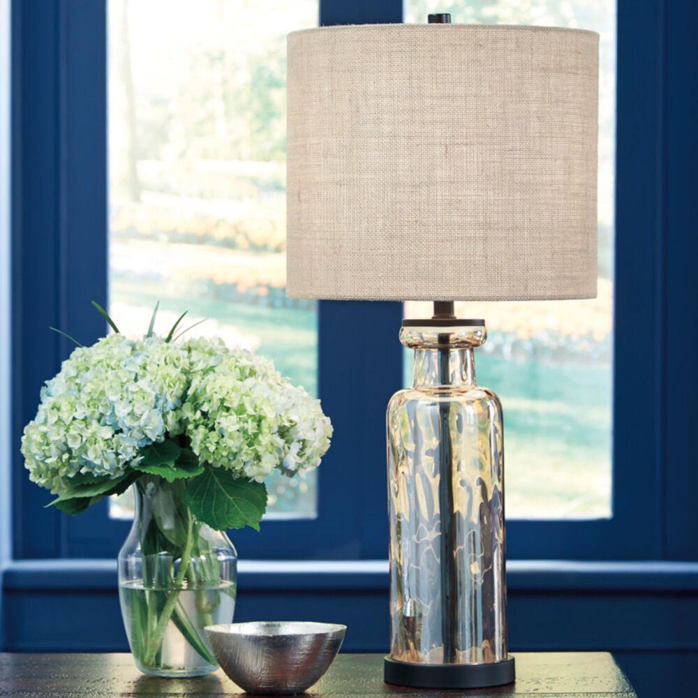 Ashley Laurentia Table Lamp in Champagne, , large