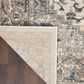 Nourison Quarry 8"10" x 11"10" Ivory and Grey Area Rug, , large