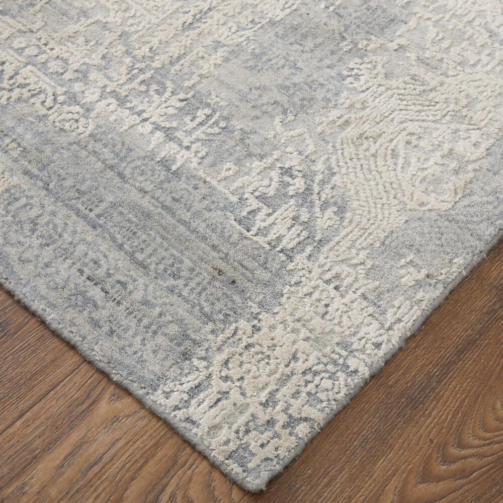 Feizy Eastfield 6989F 2&#39;6&quot; x 8&#39; Gray Runner, , large