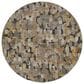Dalyn Rug Company Nexus NX4 Black 8" Round Area Rug, , large