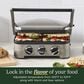 Cuisinart Griddler Indoor Grill with Griddle and Panini Press in Stainless Steel, , large