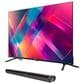 Element 50" Class Revolution Series 4K UHD HDR Frameless - Smart Xumo TV with 2.0 Soundbar in Black, , large