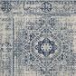 Safavieh Evoke EVK260C 2"2" x 5" Ivory and Blue Runner, , large