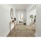 Nourison Courtyard Ivory and Green 2"2" x 10" Indoor/Outdoor Runner, , large
