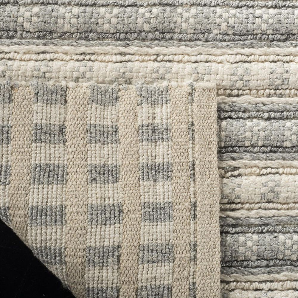 Safavieh Natura NAT403A 6&#39; Square Grey and Ivory Area Rug, , large