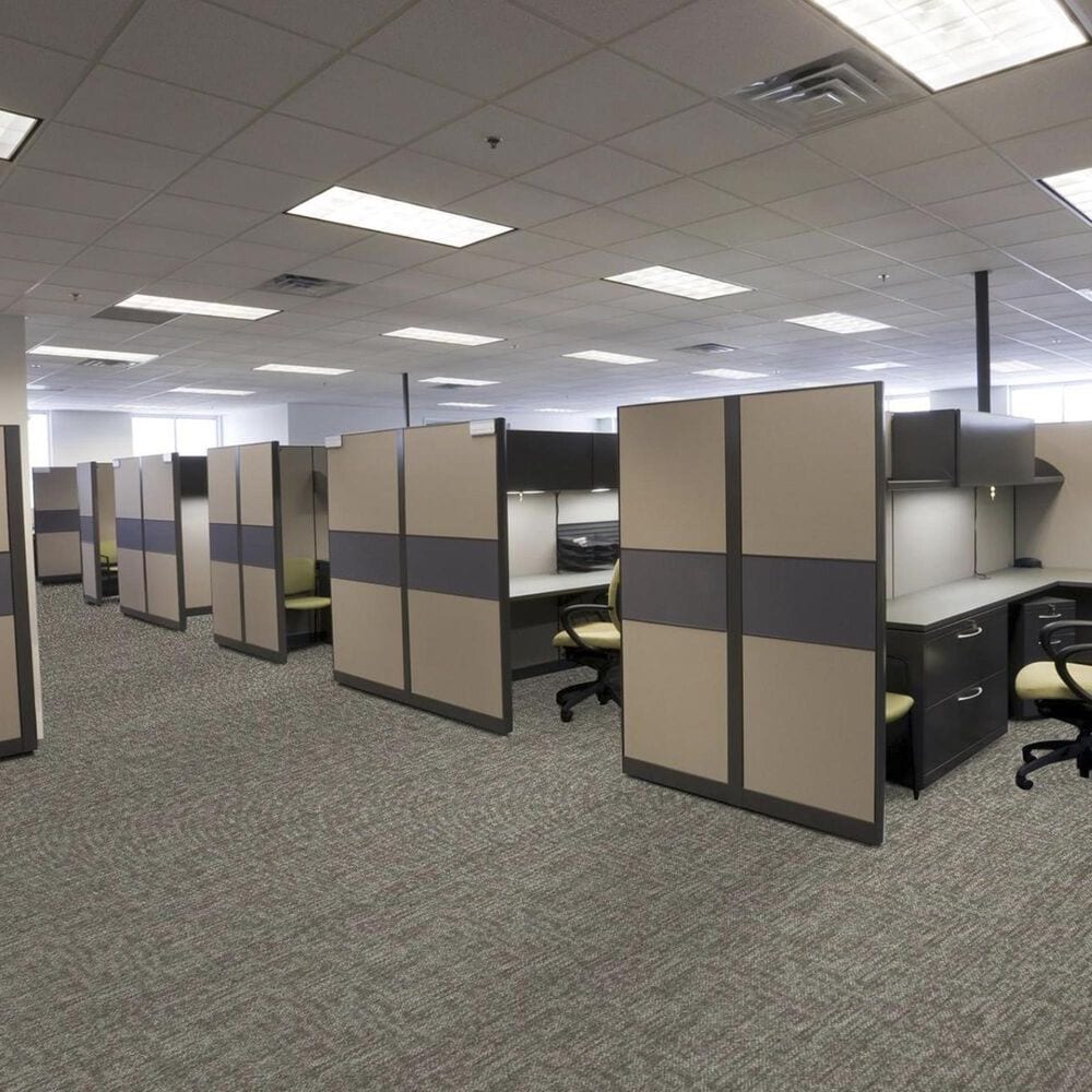 Shaw Crazy Smart 18&quot; x 36&quot; Carpet Tile in Showy, , large