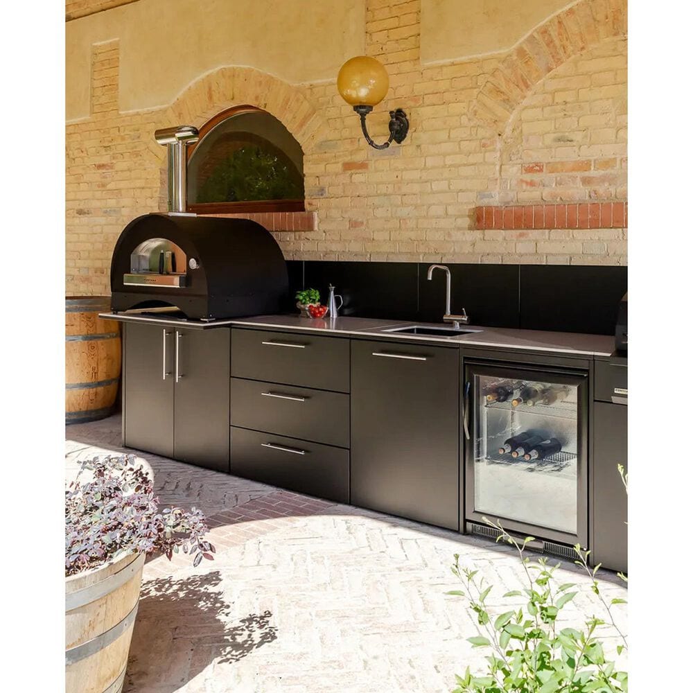 Fontana Forni Elysia Storage 90 Module in Black, , large