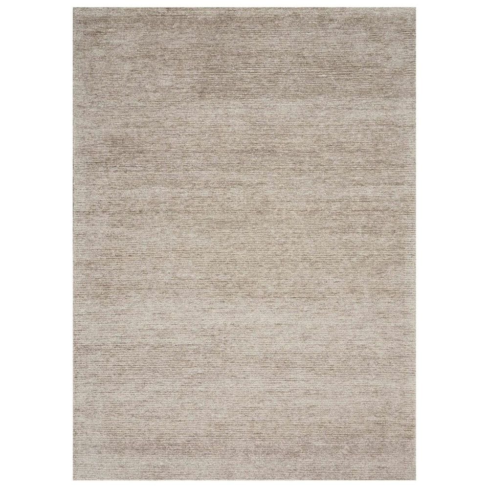 Nourison Weston WES01 5&#39;3&quot; x 7&#39;5&quot; Oatmeal Area Rug, , large