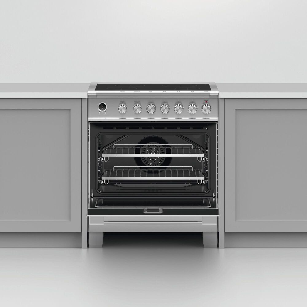 Fisher &amp; Paykel 30&quot; Classic Induction Range with 4 Burners in Stainless Steel, , large