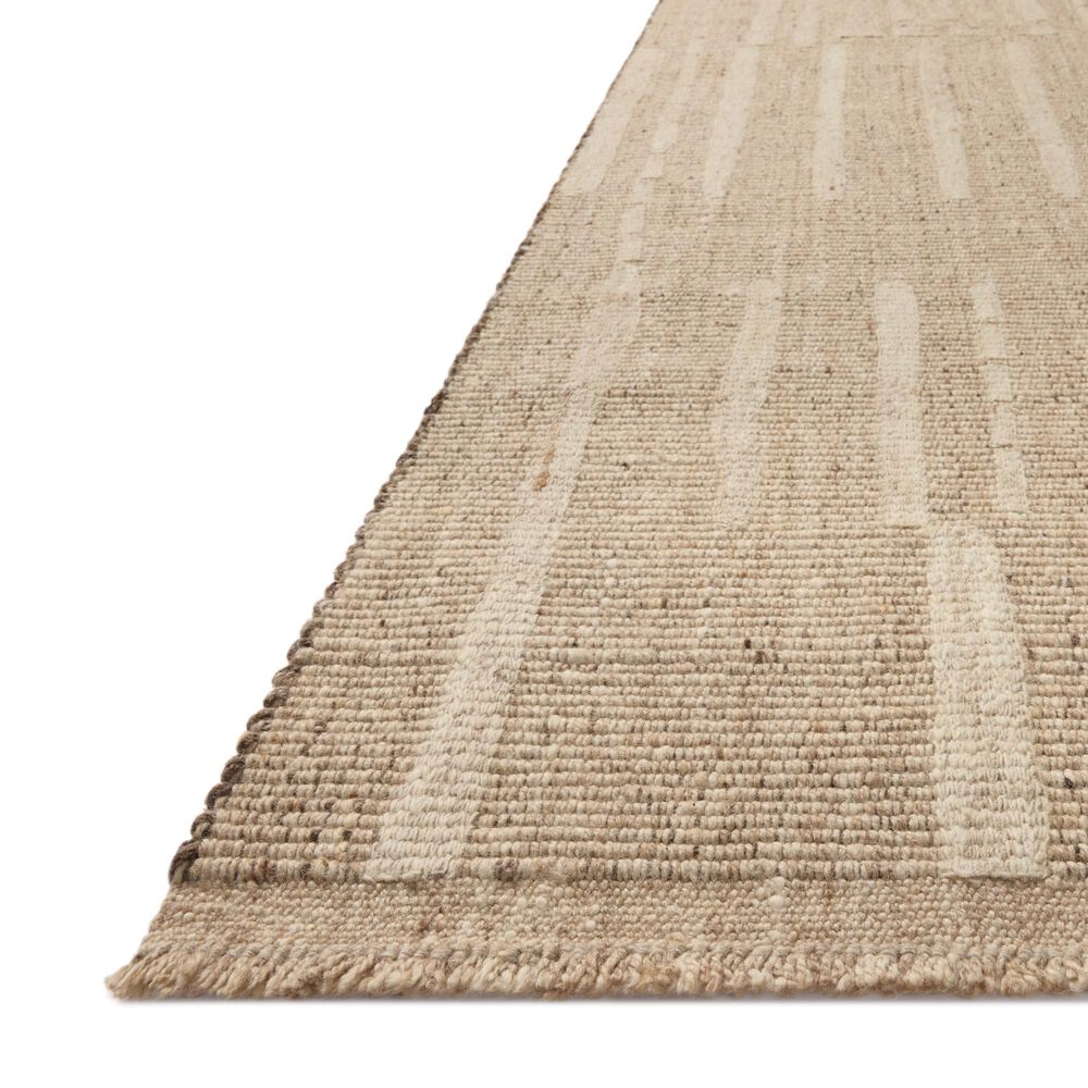 Loloi Valentina Natural and Beige 4' x 6' Area Rug, , large