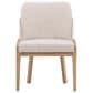 Blue Sun Designs Jacquelyn Dining Side Chair in Light Natural Finish and Beige Upholstery, , large