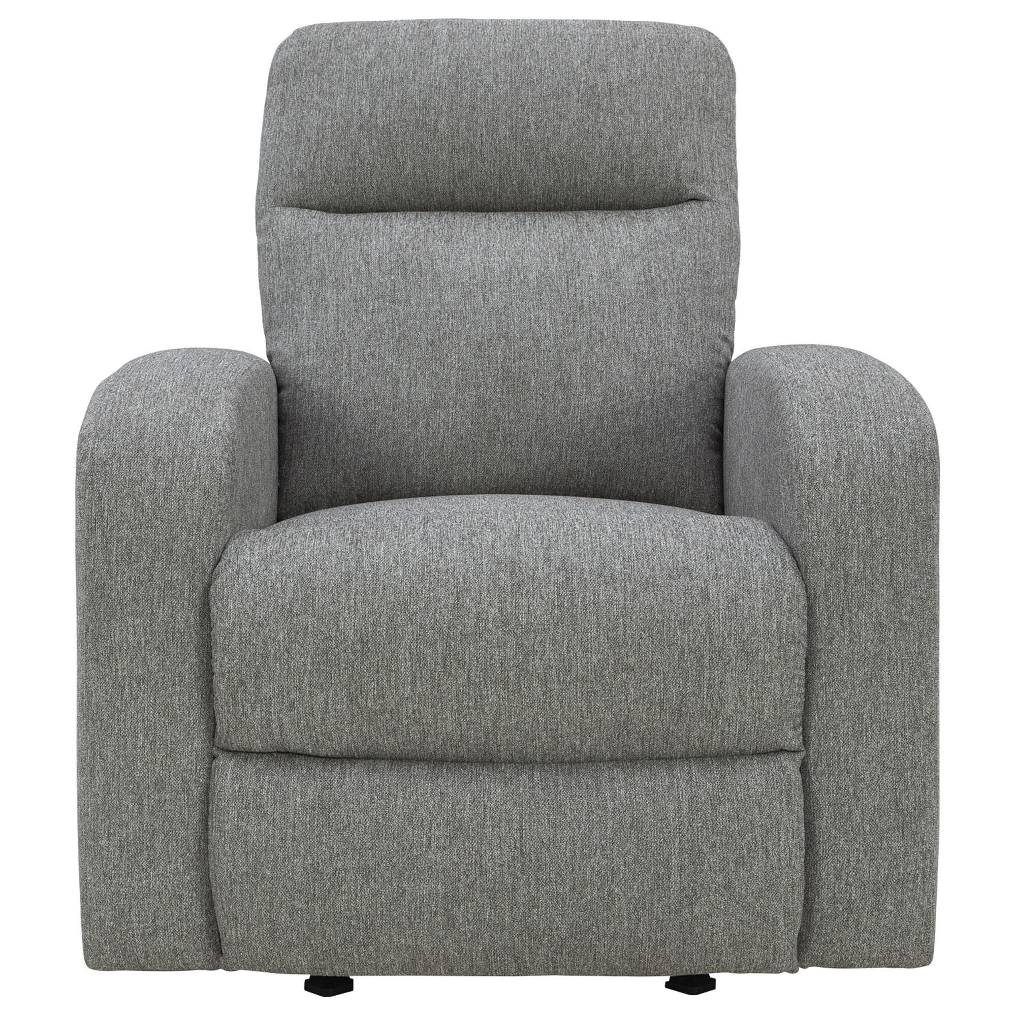 Ashley Gauntlet Manual Rocker Recliner in Sterling
