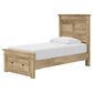 Ashley Makidern Twin Storage Bed with Drawer in Tan, , large
