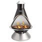 Cuisinart Chimenea Outdoor Propane Fire Pit in Black and Stainless Steel, , large