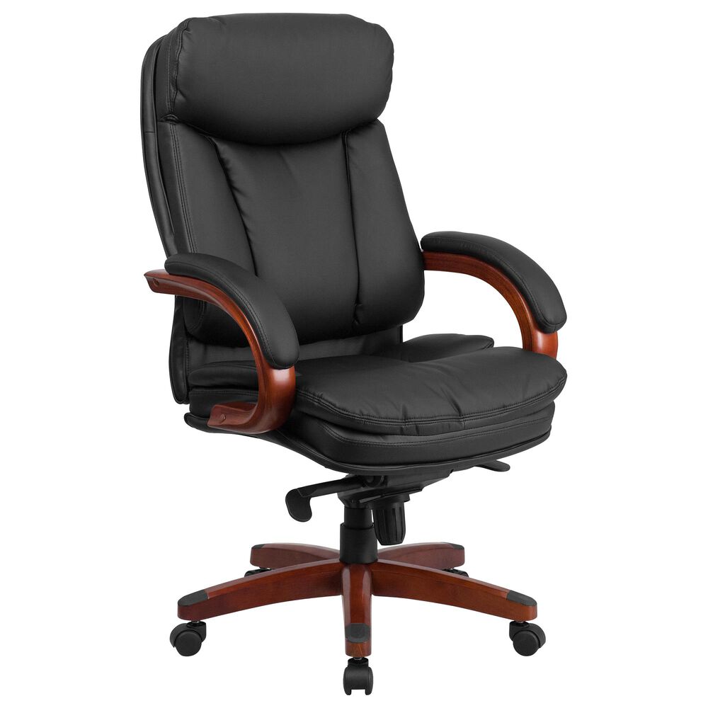 Flash Furniture Executive Swivel Chair in Black, , large