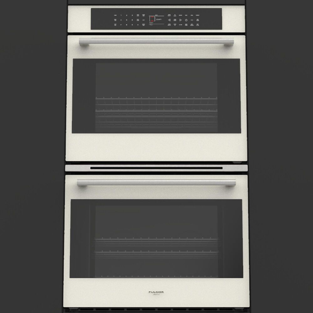 Fulgor Milano 30" Touch Control Double Wall Oven in White, , large