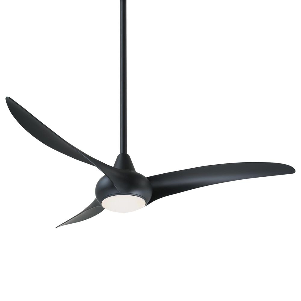 Minka-Aire Light Wave 52" Ceiling Fan with LED Light in Coal, , large