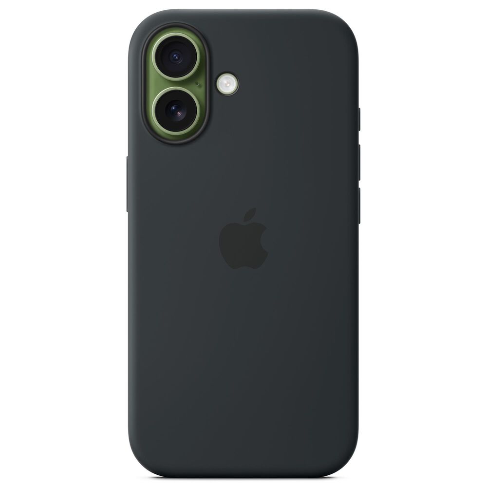 Apple Silicone Case with MagSafe for iPhone 17 in Black, , large