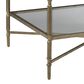 Ashley Cloverty Cocktail Table in Aged Gold and Clear, , large
