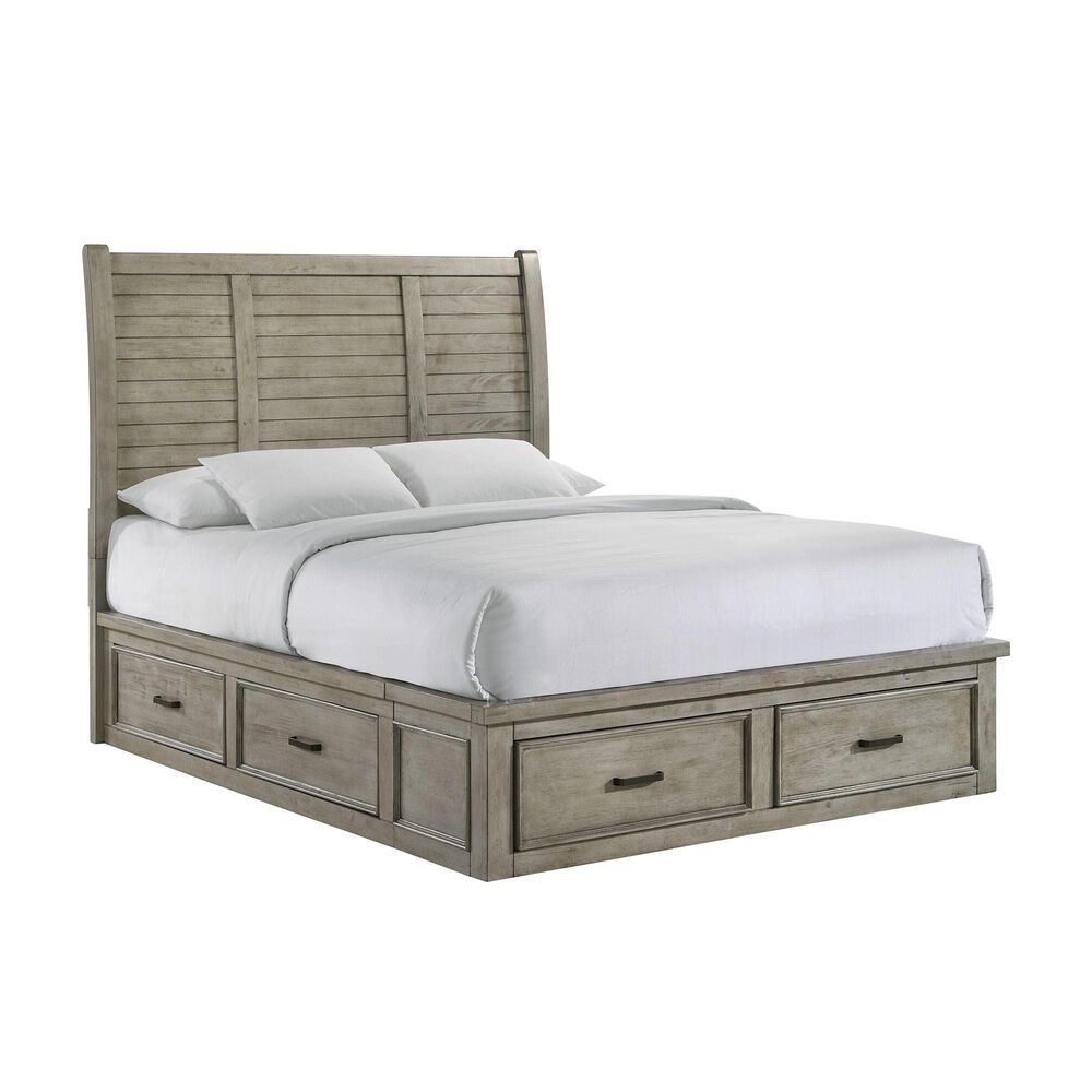 Mayberry Hill Sullivan 4-Piece Queen Bedroom Set in Drift Grey, , large