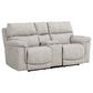 HomeStretch Cosmo Triple Power Loveseat with Console in Omnipotent Taupe, , large