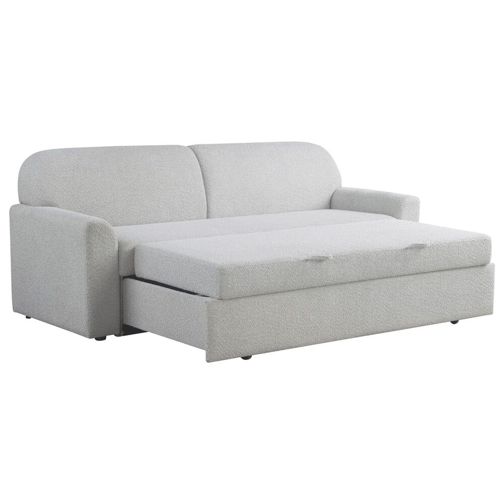Lifestyle Solutions Willow Stationary Convertible Sofa in Light Gray, , large
