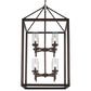Golden Lighting Smyth 8-Light Pendant in Gunmetal Bronze, , large